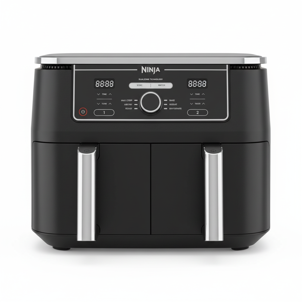 Ninja Foodi Dual Basket Air Fryer front view