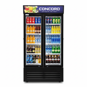 Concord LN756B Double Door Chiller front view