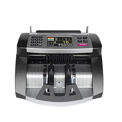 Mega Manager MM-N500 money counting machine in black and silver