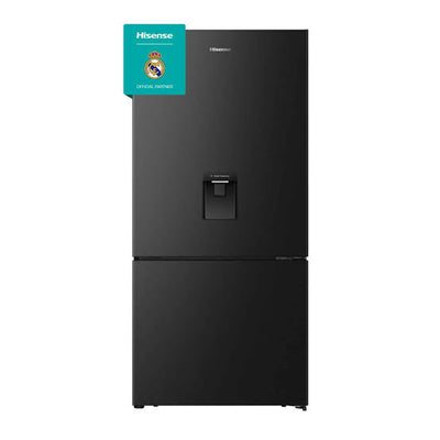 Hisense H630BSB-WD black fridge-freezer with external water dispenser