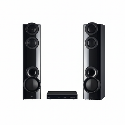 LG Home Theater Front View