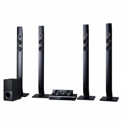 LG home theater system front view 8K