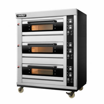 LinkRich 3-Deck Oven – Front