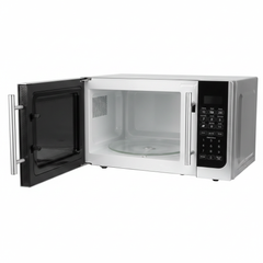 Logic Microwave 28L Silver – Open Door