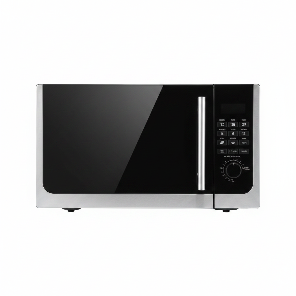 Logic Microwave 28L Silver – White BG