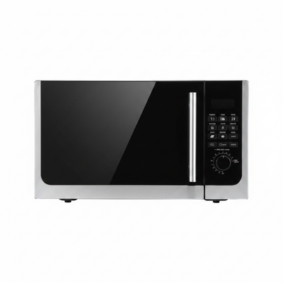 Logic Microwave 28L Silver – White BG