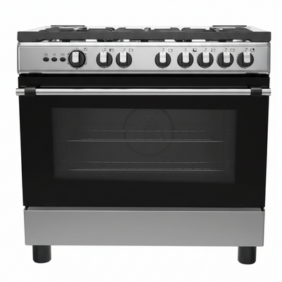 Midea 5-Burner Cooker Front View 8K