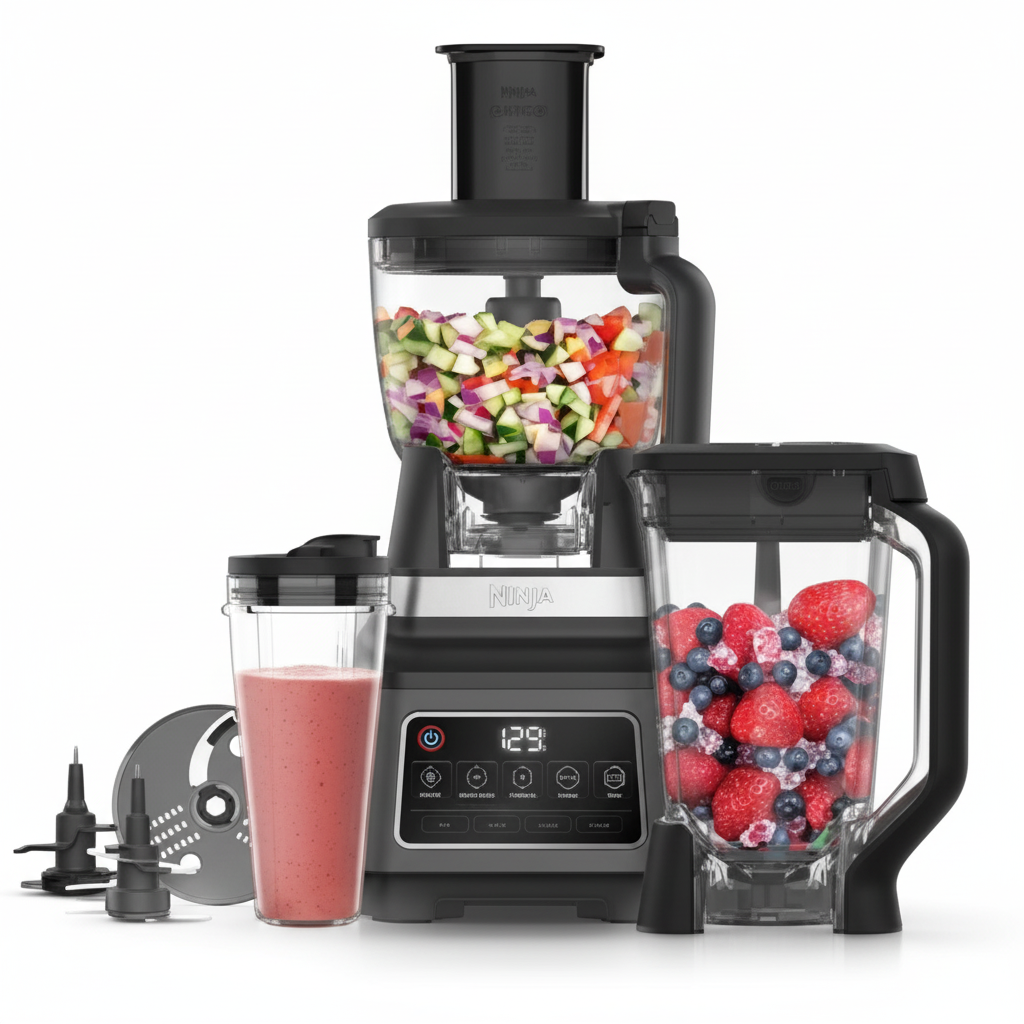 Ninja 3-in-1 Food Processor – Full System 8K
