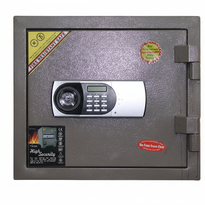 Optimized Lighting Small Brown Safe Image