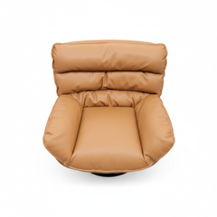 Oversized Tiered Swivel Chair Top View