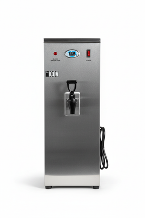 Photorealistic front view of ICON water boiler