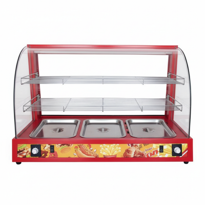 Pie Warmer - Front View Square