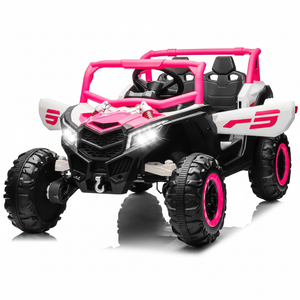 Pink & White UTV – Front 3/4