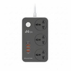 Power Strip - Front View Square