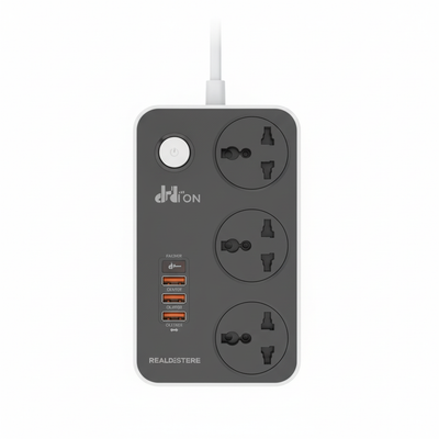 Power Strip - Front View Square