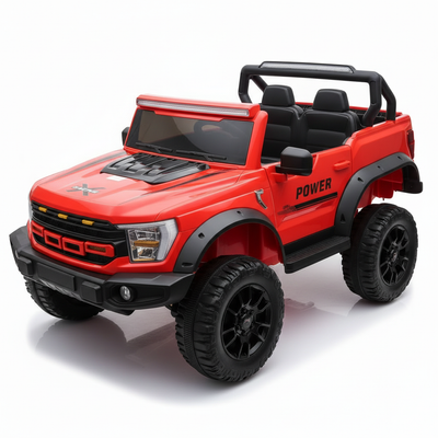 Red Raptor Ride-On - Facing Left