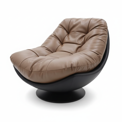 Round Swivel Chair Front View