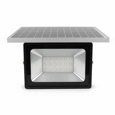 Solar LED Floodlight - Front View Square