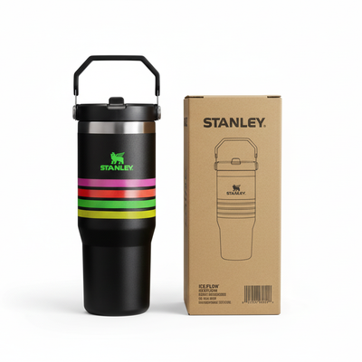 Stanley IceFlow Rainbow Tumbler with Original Box