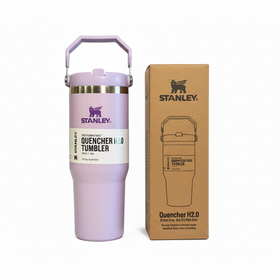 Stanley Quencher Lavender Tumbler with Original Box