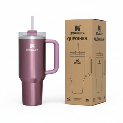 Stanley Quencher Mauve Tumbler with Original Box