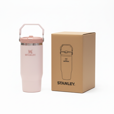 Stanley tumbler with packaging box