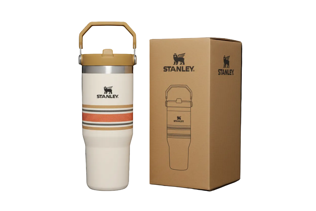 Stanley Varsity IceFlow tumbler with black background