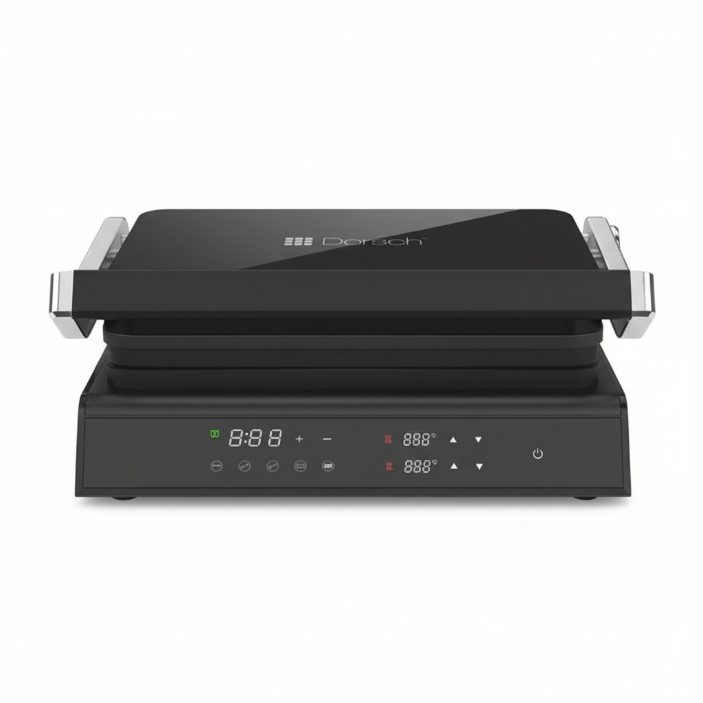 Straight front view 8K Dorsch contact grill