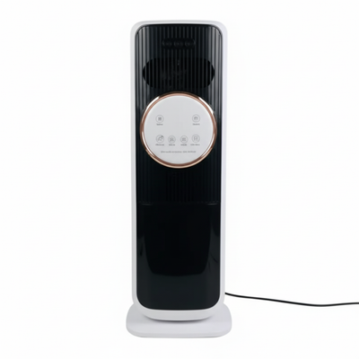 Straight Horizontal Front View - Single Heater