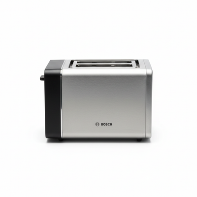 Toaster, straight-on front view, 1:1