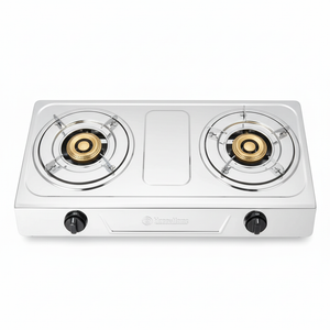 Top View – HappyHome Double Burner Gas Stove