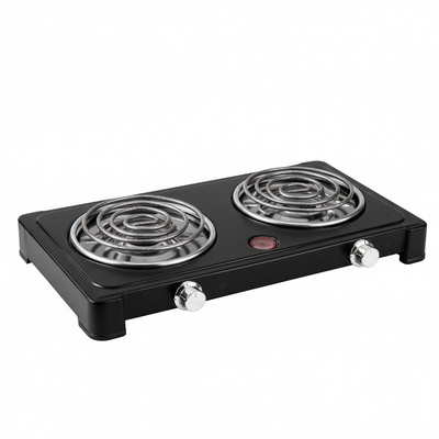 Two Plate Cooker - 3/4 Angle