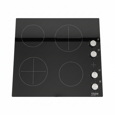 Univa Ceramic Hob - Top Down View