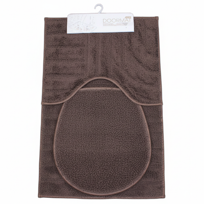 Upscaled Naji 3-Piece Bathroom Mat Set