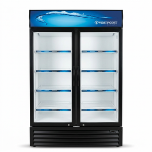 Westpoint double-door chiller, front view