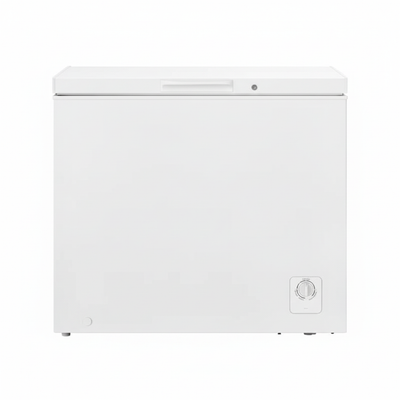 White Chest Freezer – Front