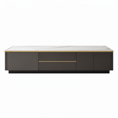 White Marble Coffee Table – Front 1:1